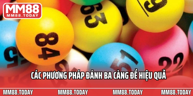 Ba Càng Đề Bí Kíp Đánh Đề Hiệu Quả Để Hốt Bạc Triệu Đô - lavor